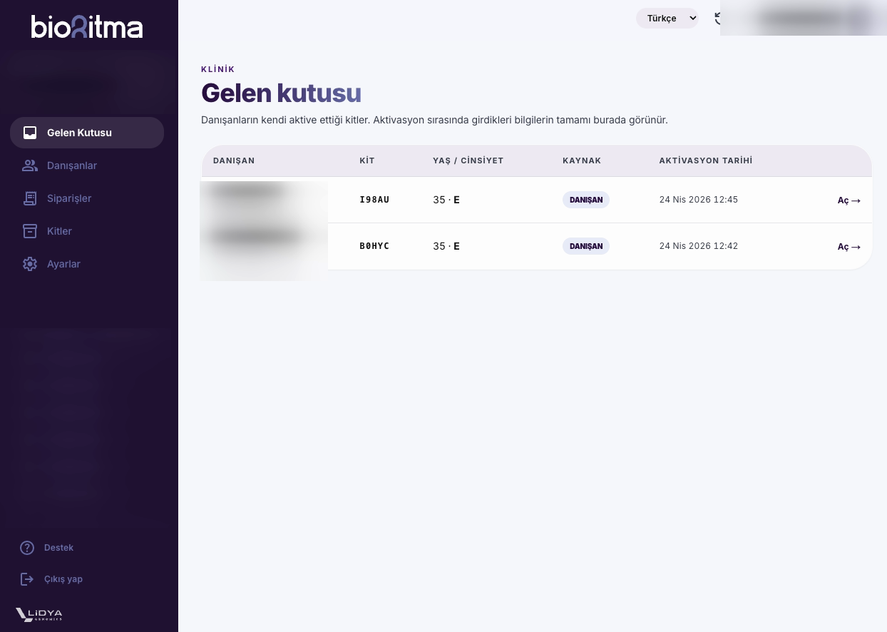 Clinical Dashboard